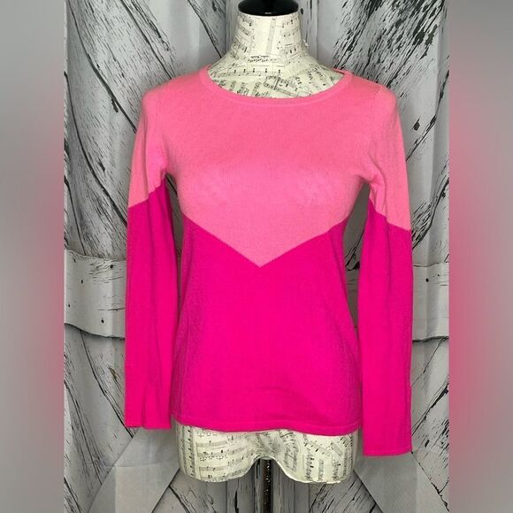 Lilly Pulitzer Brigitte Cashmere Sweater Pink Size XS - Picture 1 of 5